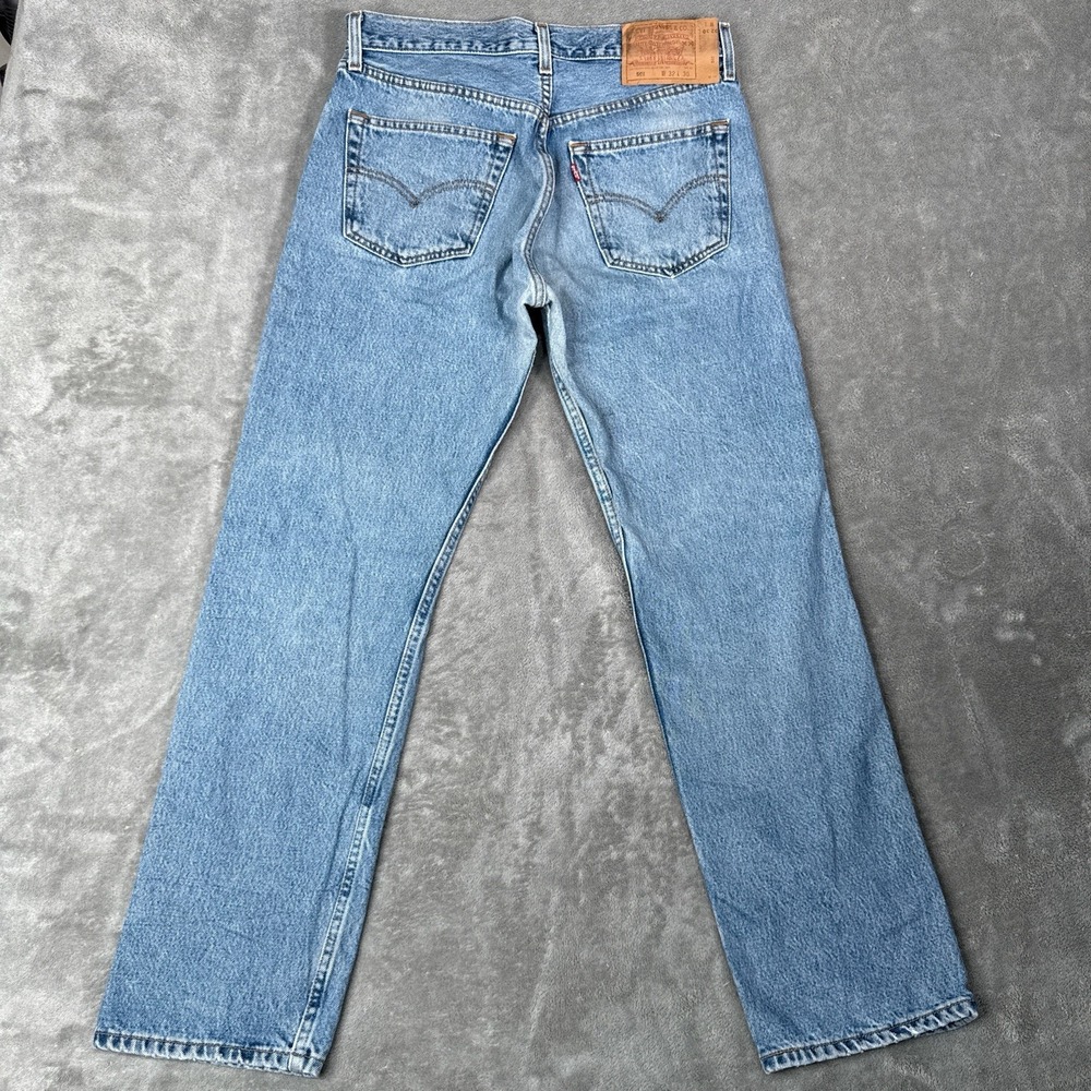 Vintage Levis Jeans Mens 32x30 (Fits 31x29) 501 Straight Button Fly 90s 1999